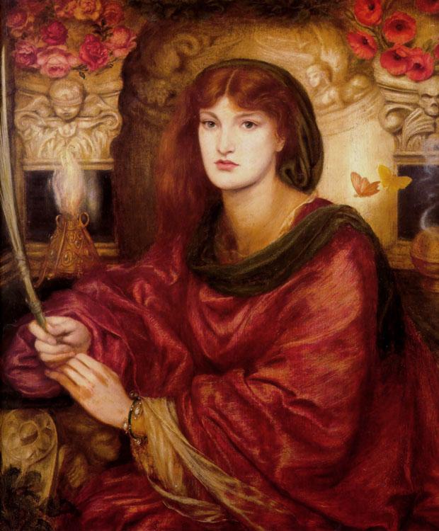 Dante Gabriel Rossetti Sibylla Palmifera (mk28) oil painting image